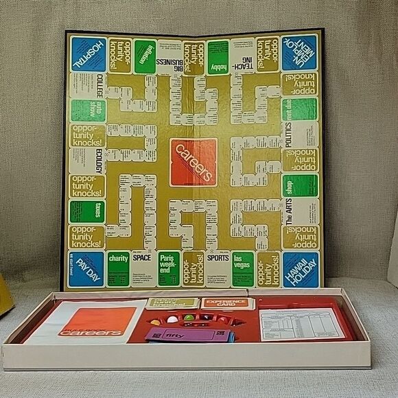 CAREERS GAME 1976 EDITION COMPLETE PARKER BROS. - Picture 3 of 7